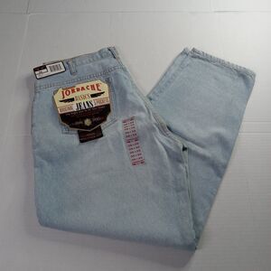 Jordache Basics Jeans‎ Men’s 38x32 Relaxed Fit Light Wash Blue Vintage